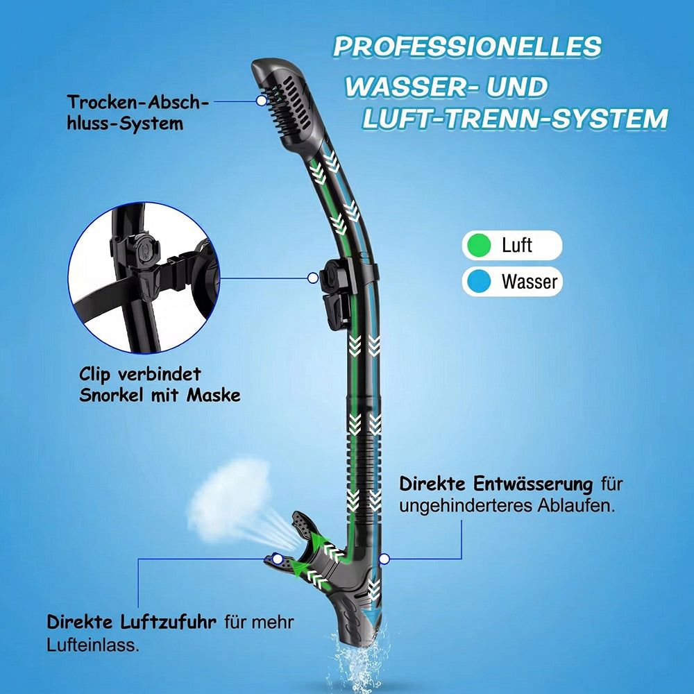 GazefiSpec Tauchmaske mit Panorama-Sicht und Anti-Beschlag