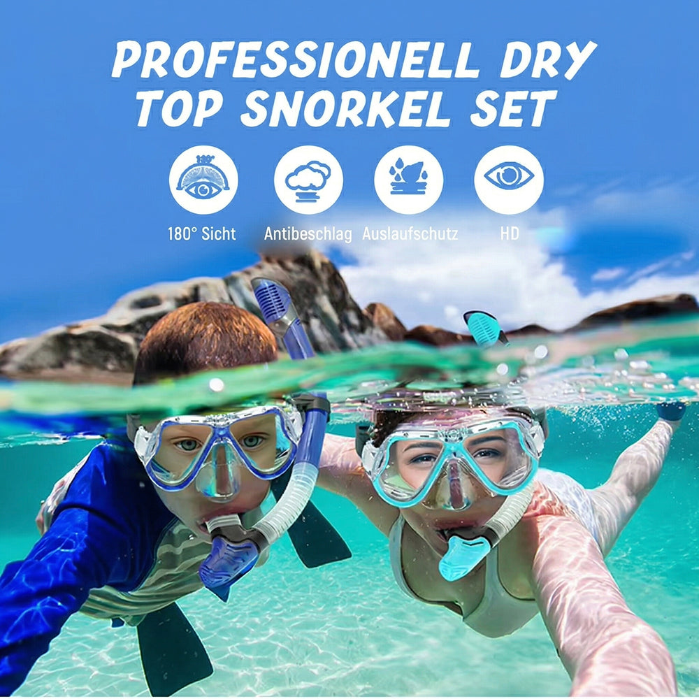 GazefiSpec Tauchmaske mit Panorama-Sicht und Anti-Beschlag